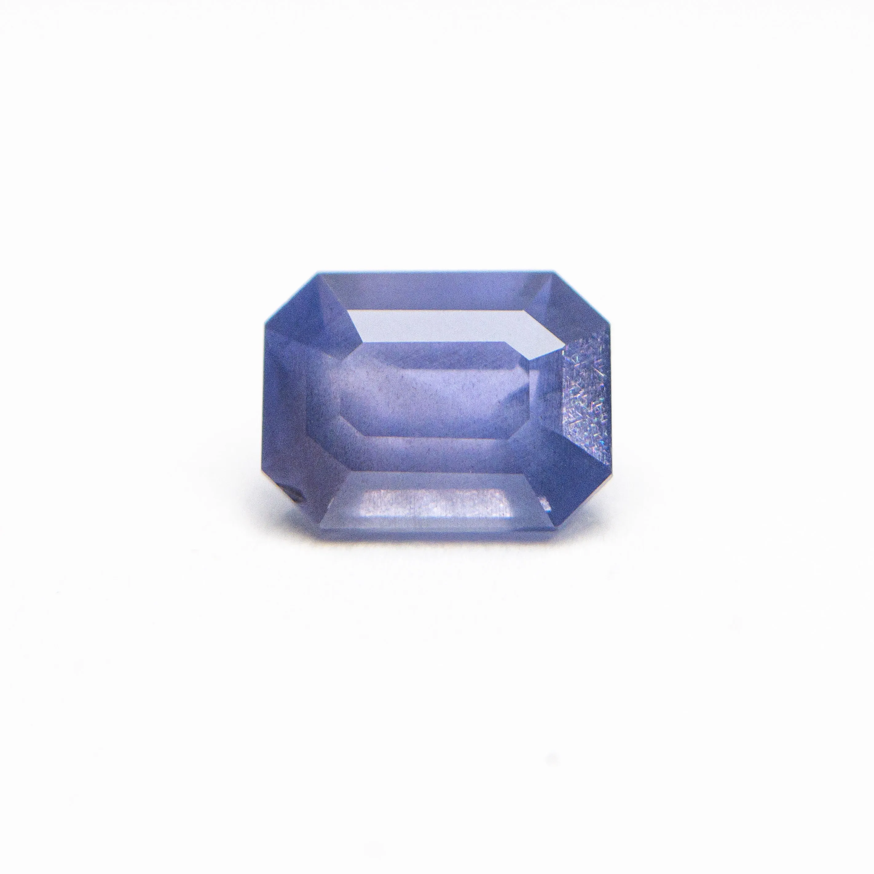 1.03ct 6.37x4.83x3.42mm Purple-Blue Cut Corner Rectangle Step Cut Sapphire 22537-01