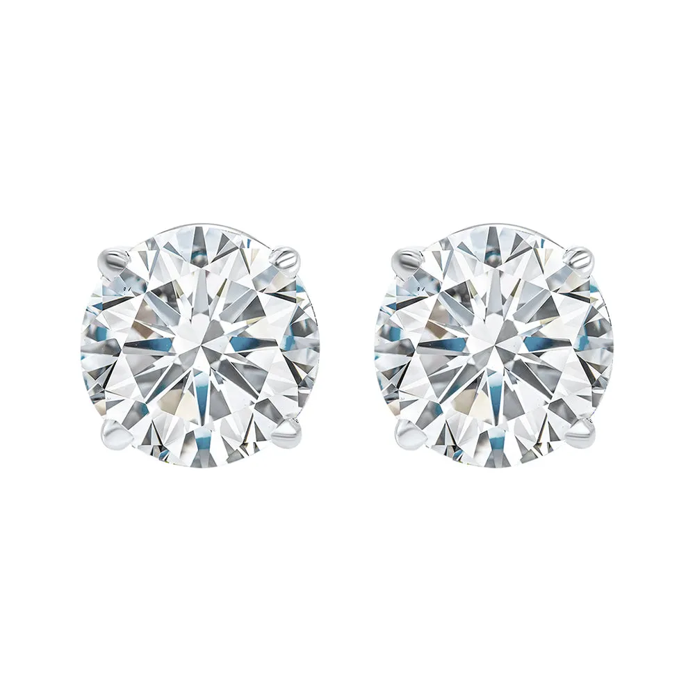 14KT WHITE GOLD DIAMOND (1 1/2CTW) EARRING