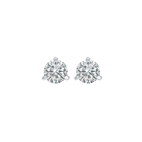 14KT WHITE GOLD DIAMOND (1/4CTW) EARRING