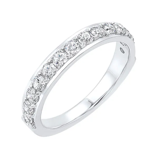 14KT WHITE GOLD DIAMOND(3/4CTW) BAND