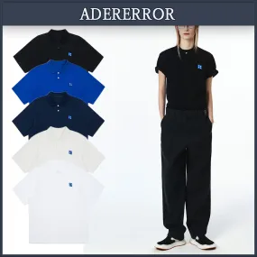 ADERERROR  |Unisex Logo Polos