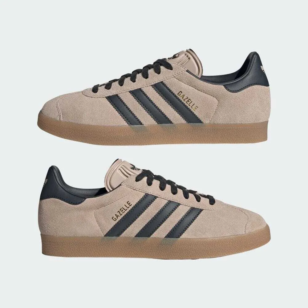 Adidas Gazelle Men's Lifestyle Shoe - Beige Black