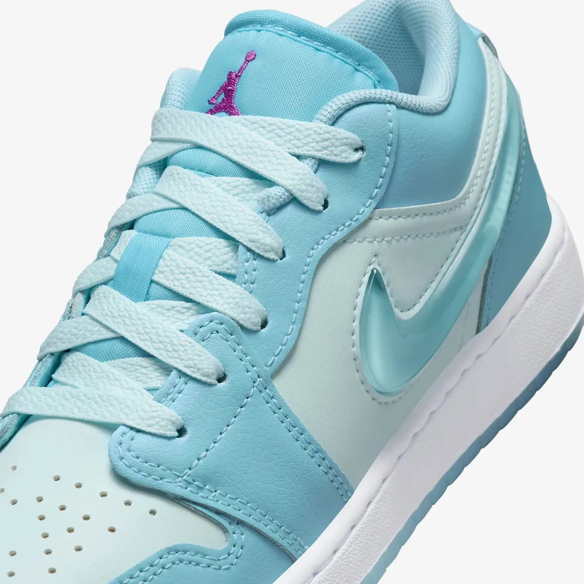 AIR JORDAN 1 LOW SE (GS) 'AQUARIUS BLUE/AQUARIUS BLUE-GLACIER BLUE'