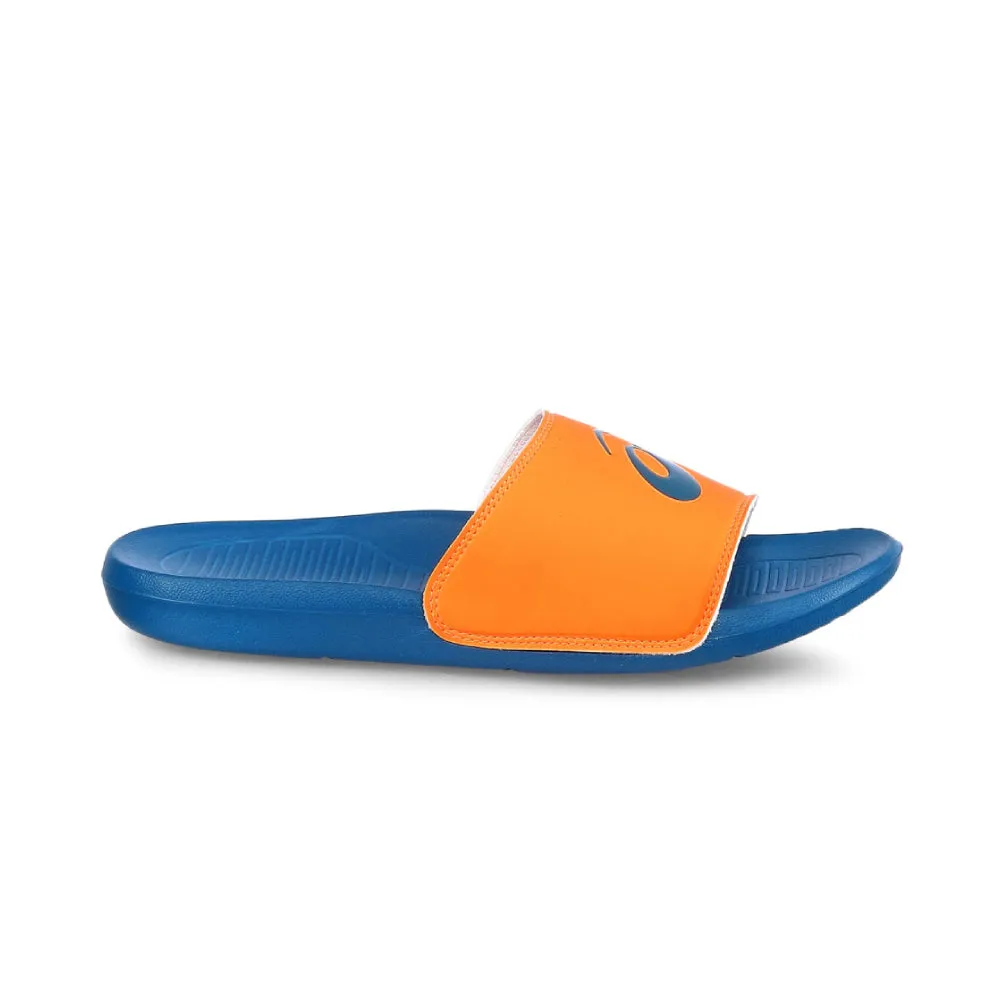 ASICS Unisex SPRL Slide (Orange Pop/Deep Sea Teal)