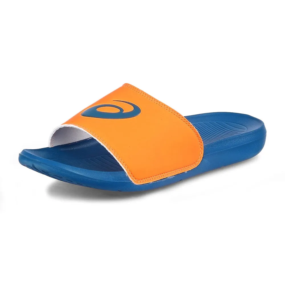 ASICS Unisex SPRL Slide (Orange Pop/Deep Sea Teal)