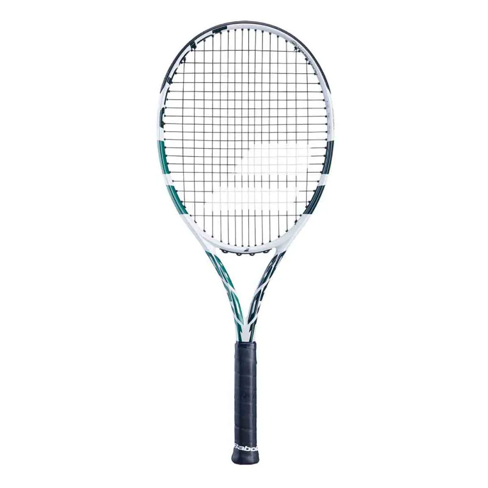 Babolat Boost Wimbledon Strung Tennis Racquet (White/Green)