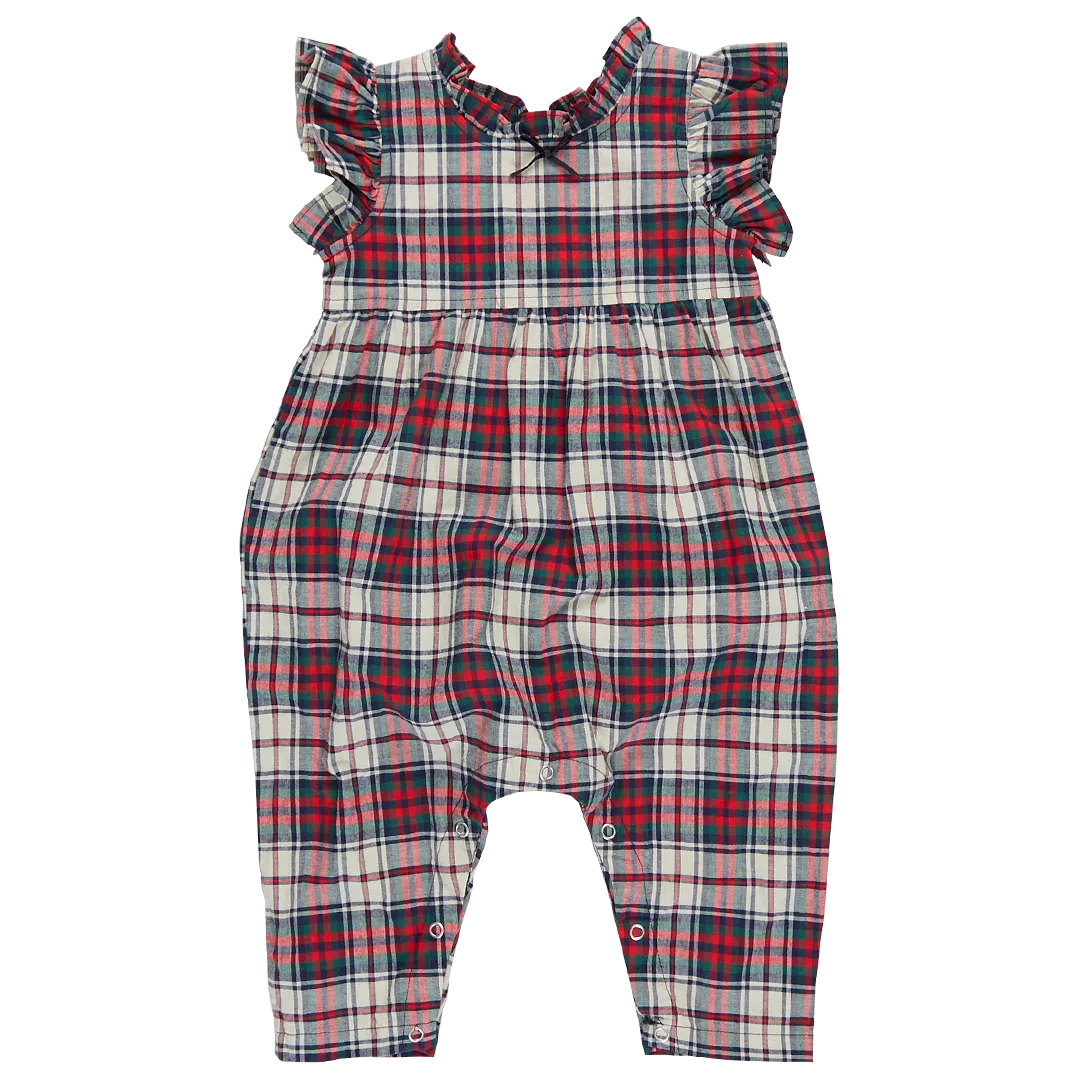 Baby Girls Jennifer Jumper - Holly Tartan by Pink Chicken