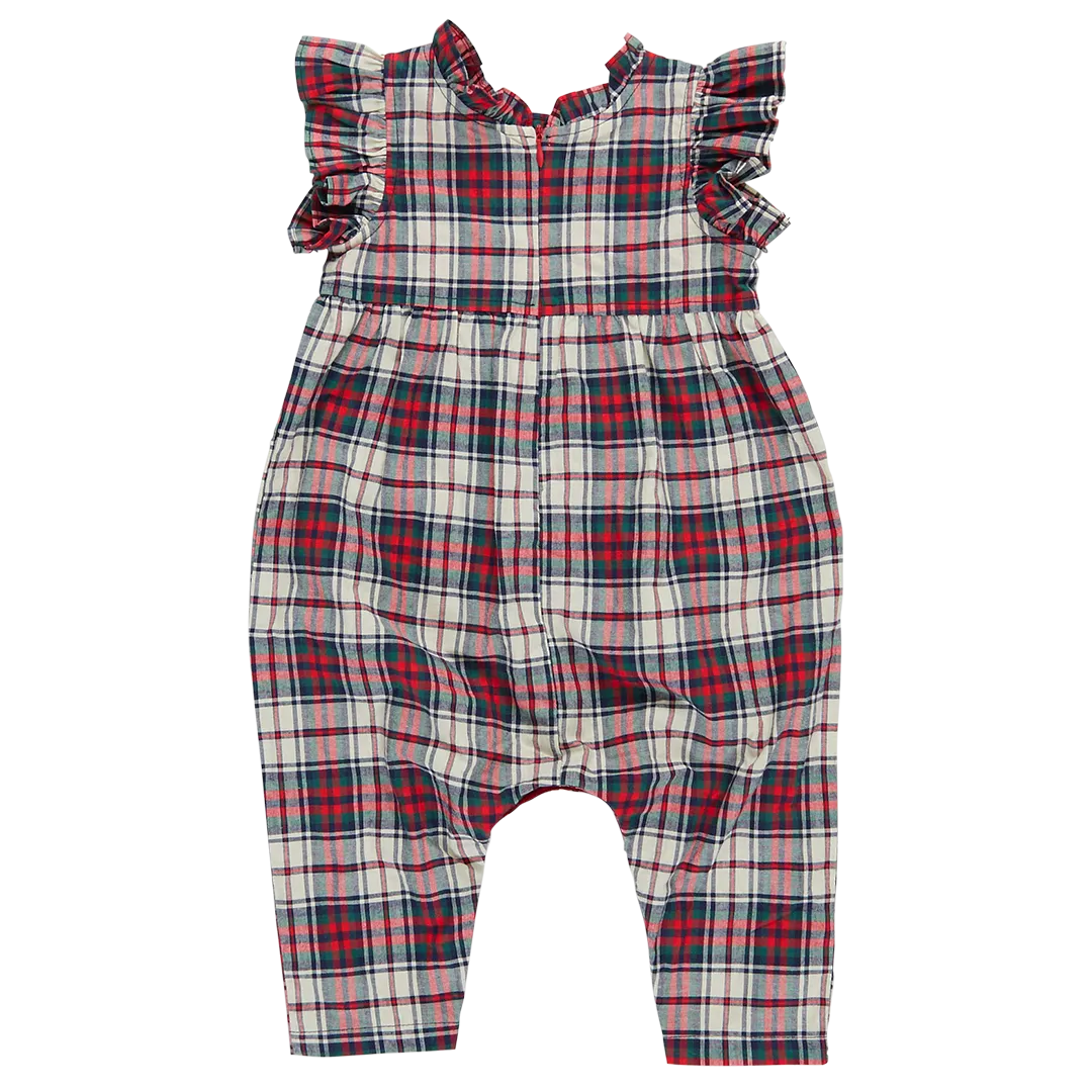 Baby Girls Jennifer Jumper - Holly Tartan by Pink Chicken