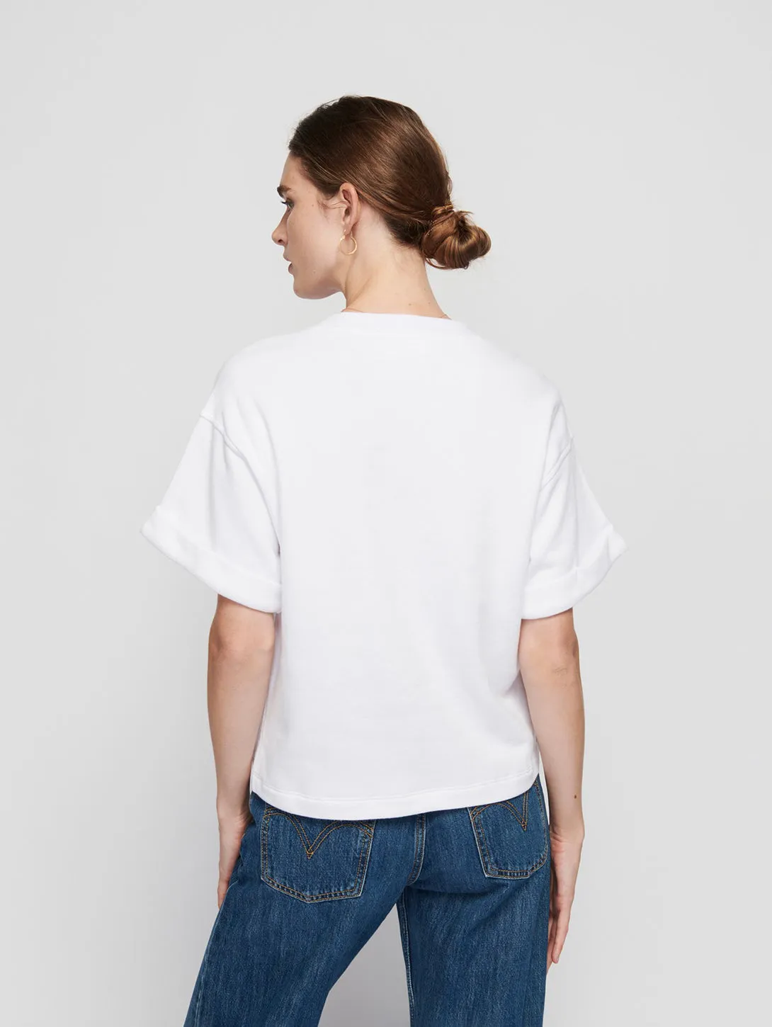 Bane White Sweatshirt - White