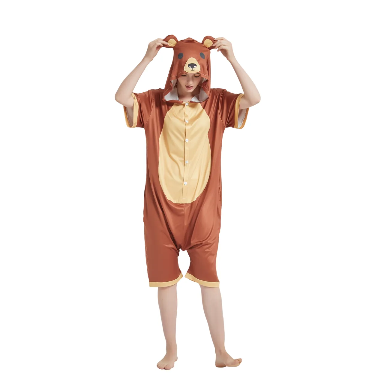 Bear Adult Summer Onesie