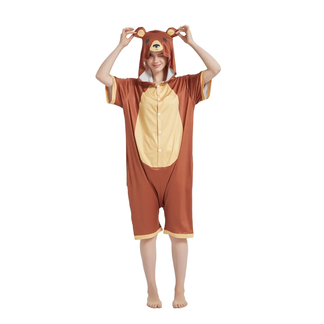 Bear Adult Summer Onesie