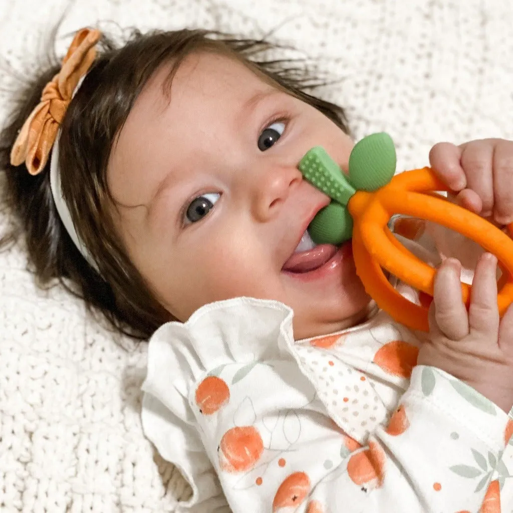 Bitzy Biter Teething Ball & Training Toothbrush