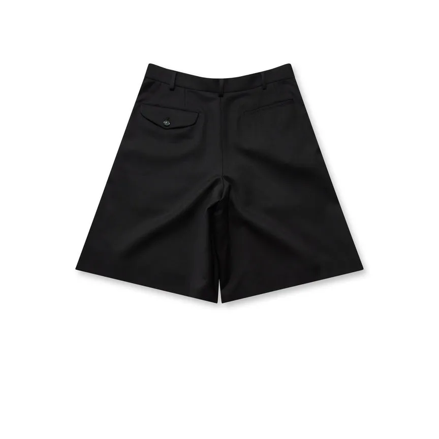 BLACK Comme des Garons Wool Gabardine Pants (Black)