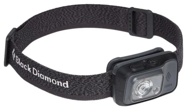 Black Diamond Cosmo 350-R Graphite Dark Gray Headlamp