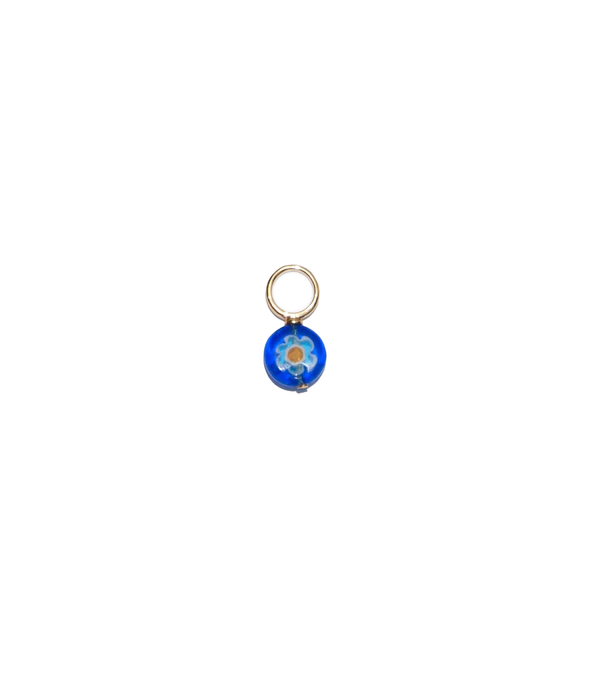 Blue Daisy Charm