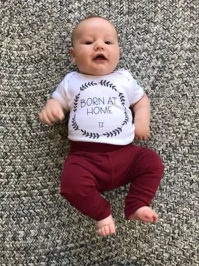 Born at Home in Minnesota Baby Onesie