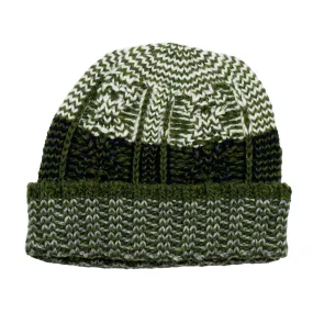 cableami - Shetland Wool Beanie - Army