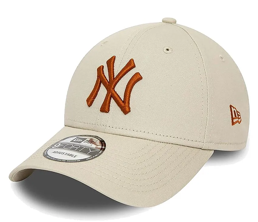 cap New Era 9FO League Essential MLB New York Yankees - Stone/Brown - men´s