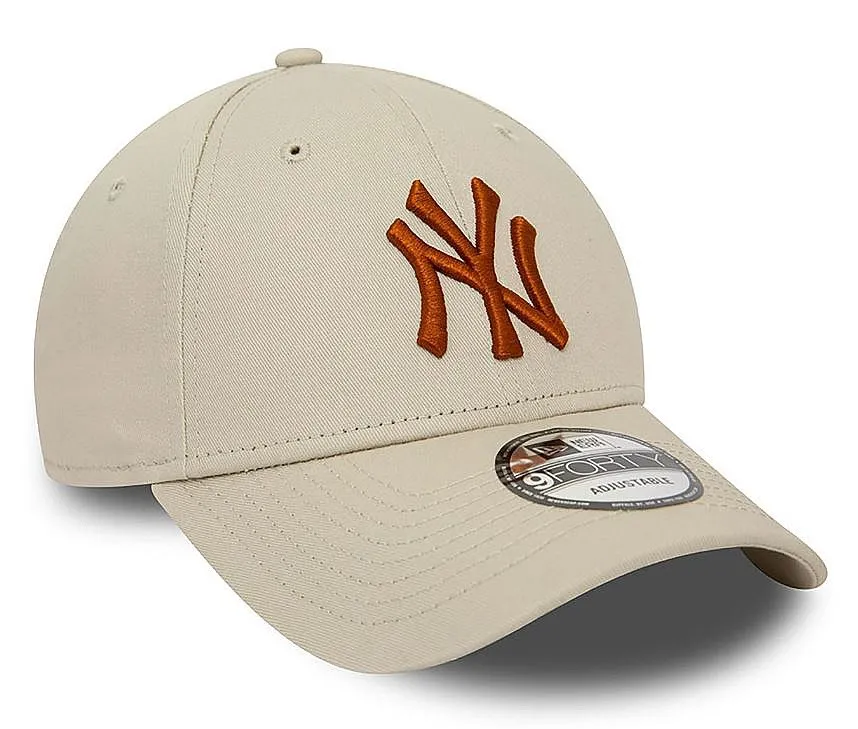 cap New Era 9FO League Essential MLB New York Yankees - Stone/Brown - men´s