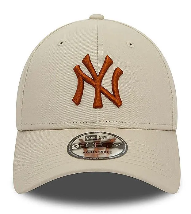 cap New Era 9FO League Essential MLB New York Yankees - Stone/Brown - men´s