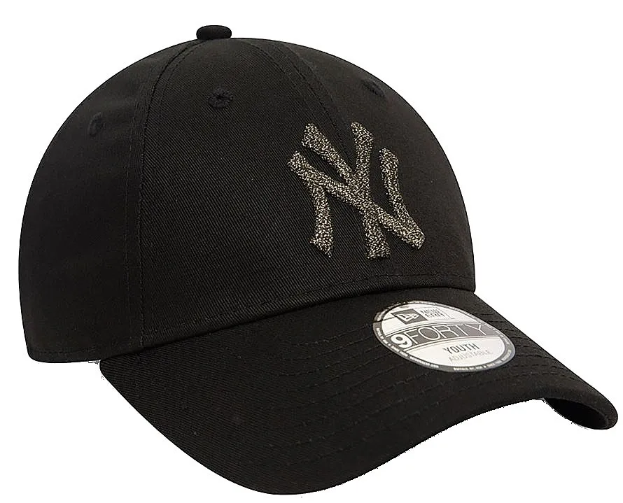 cap New Era 9FO Metallic MLB New York Yankees Child - Black - kid´s