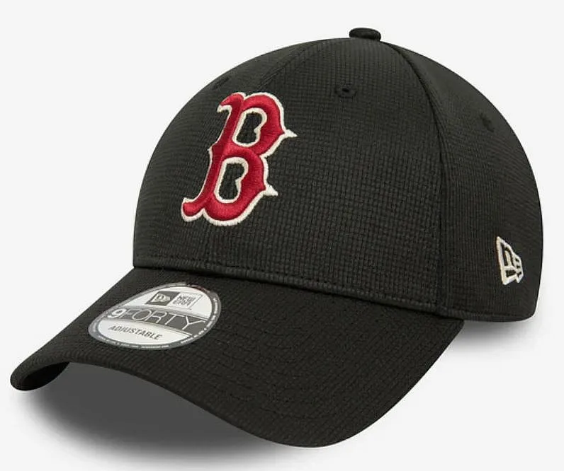 cap New Era 9FO Pivot Knit MLB Boston Red Sox - Black - men´s