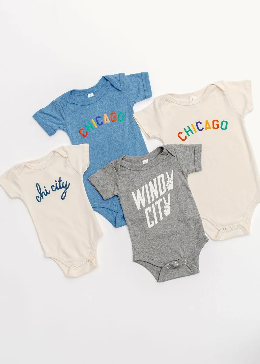 Chi City Ivory Onesie