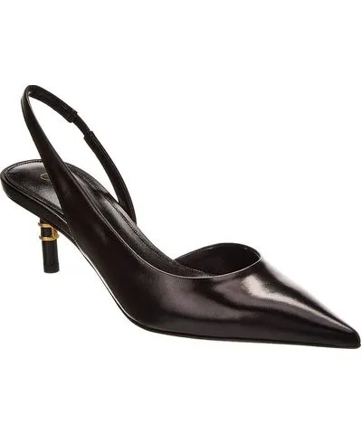 Chloe Marcie Leather Slingback Pump