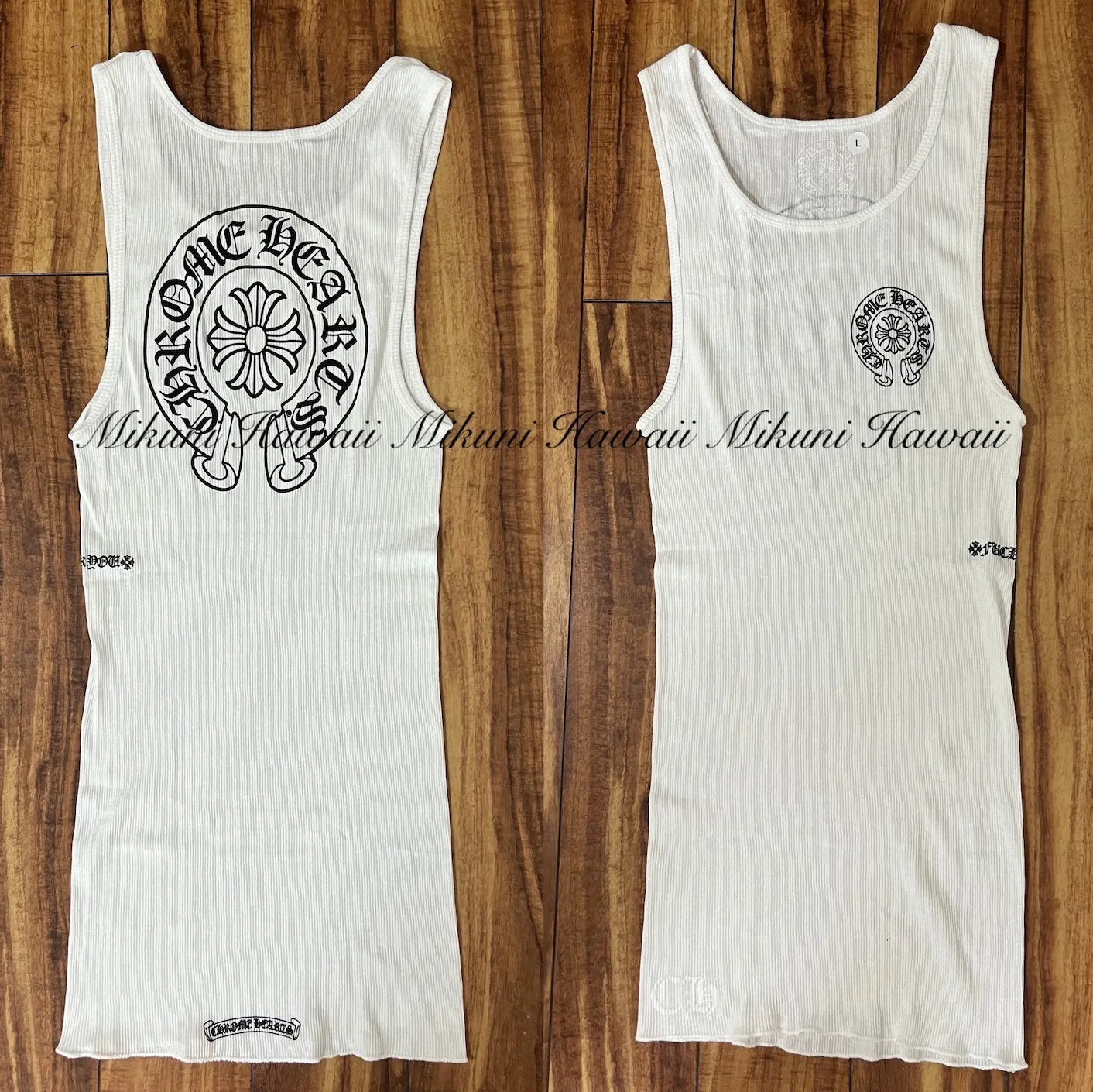 CHROME HEARTS  |Unisex Cotton Logo Tanks & Camisoles