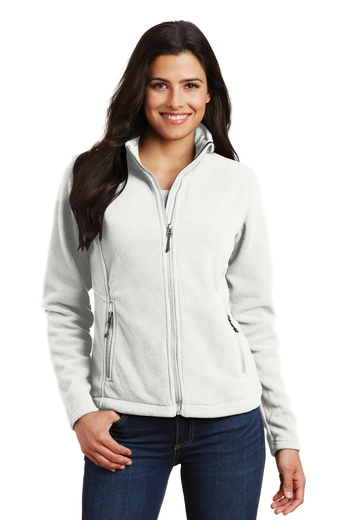 Custom Embroidered - Port Authority Women's Value Fleece Jacket. L217