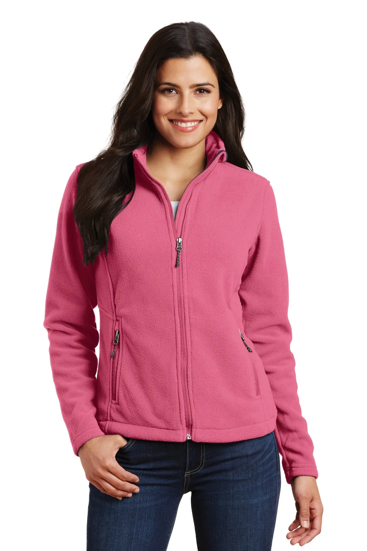 Custom Embroidered - Port Authority Women's Value Fleece Jacket. L217