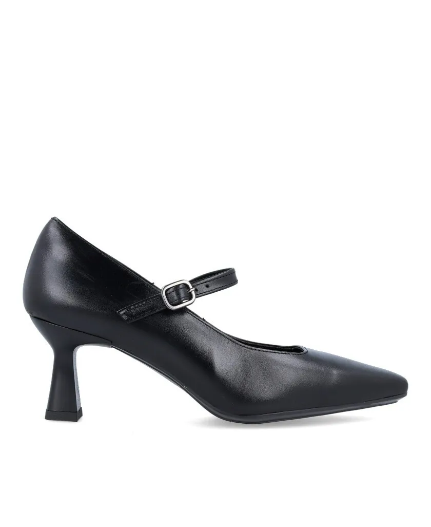 Desireé Elby2 Black heeled shoe for women