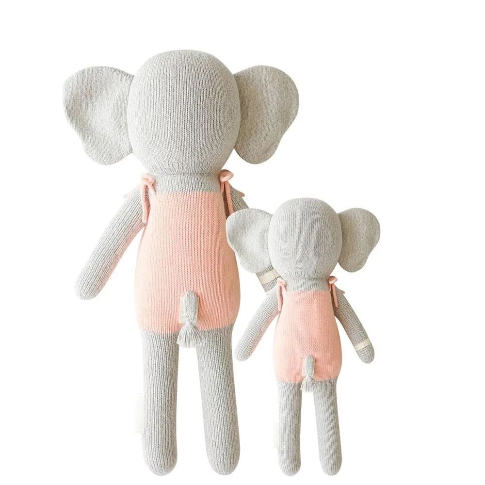 Eloise the Elephant Knit Doll by Cuddle & Kind