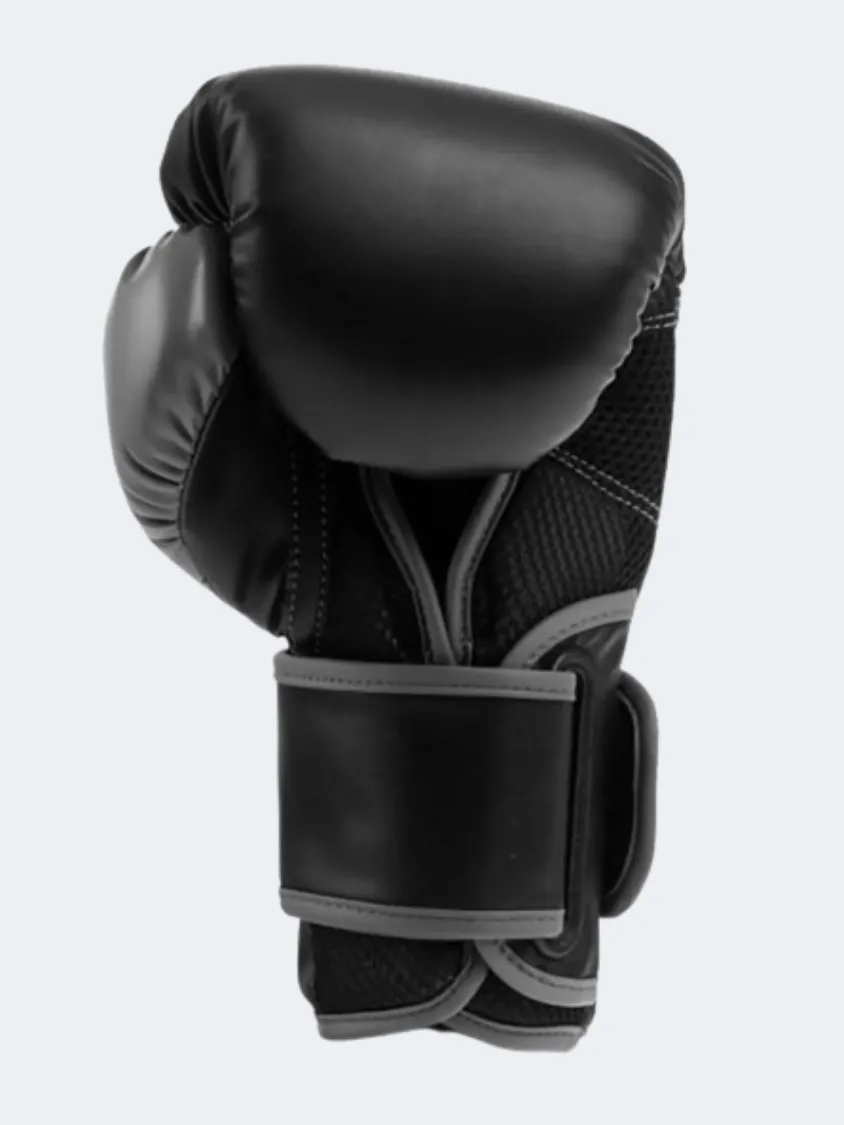 Everlast Powerlock 2R Unisex Boxing Gloves Black/Grey