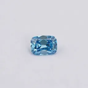 Fancy Vivid Blue Old Mine Cushion Cut Lab Diamond