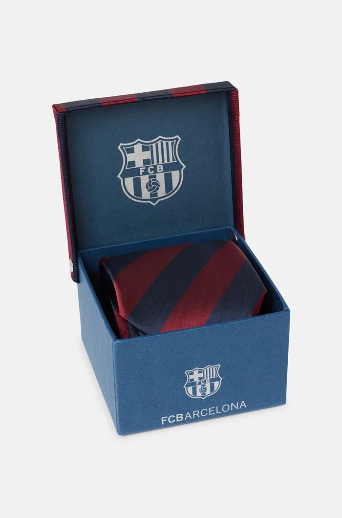 FC Barcelona flag tie