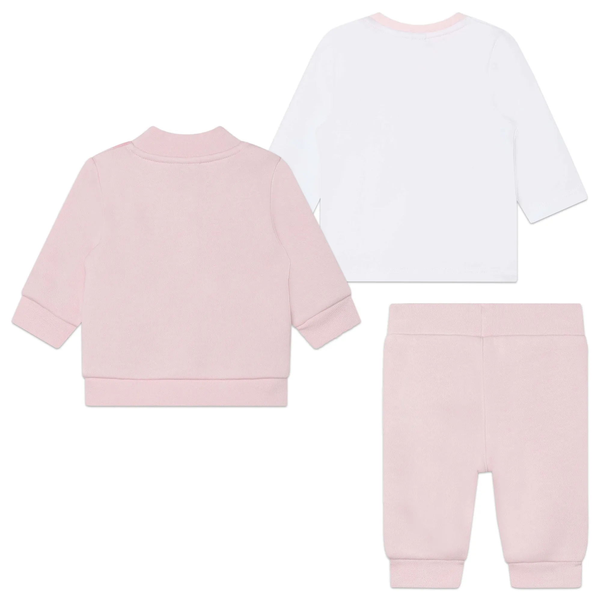 GIRLS SWEATSUIT SET PINK