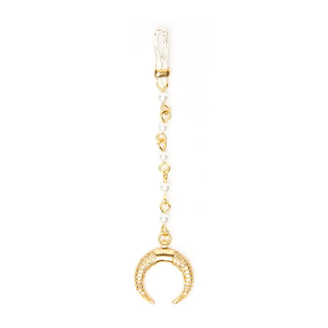 Gold Horseshoe Shoe Charm