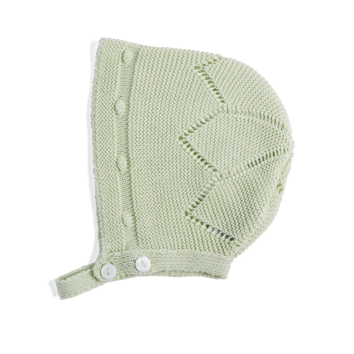 Green Cotton Bonnet