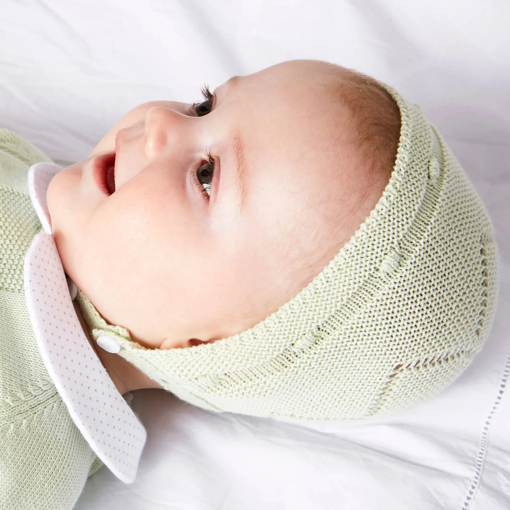 Green Cotton Bonnet