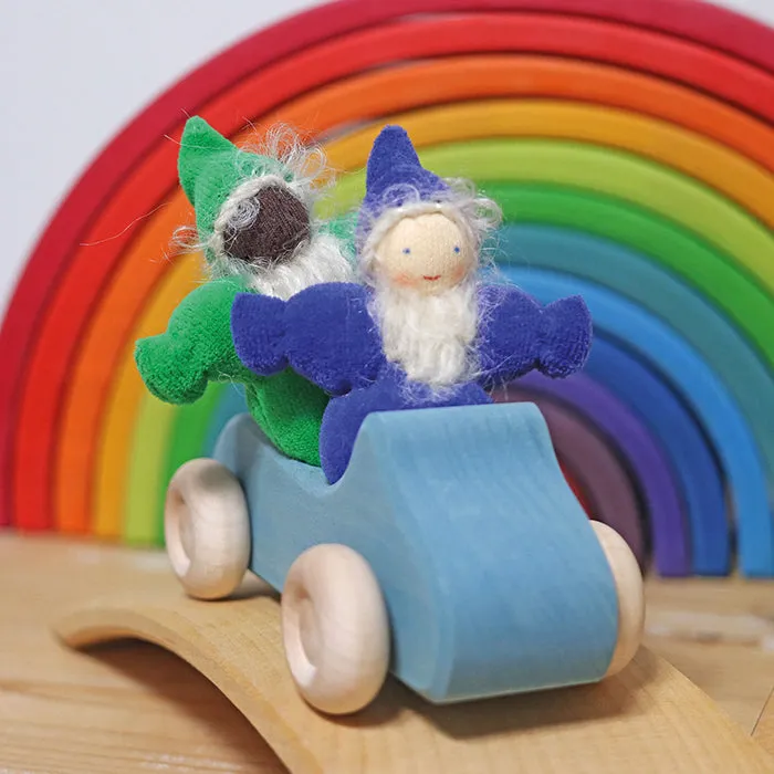 Grimm's Felt Rainbow Gnome Green