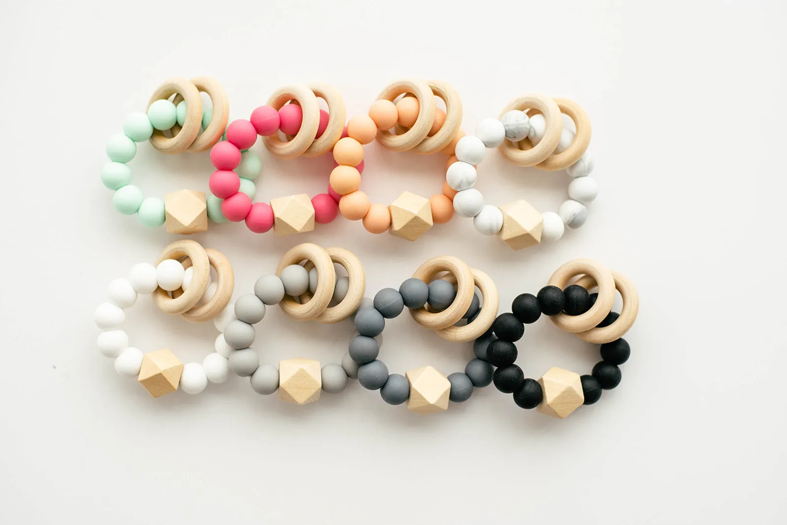 Hex Teething Rattle