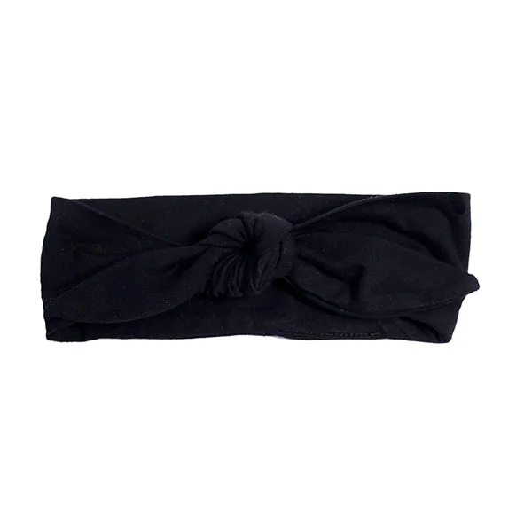 Hoot Kid Headband Black