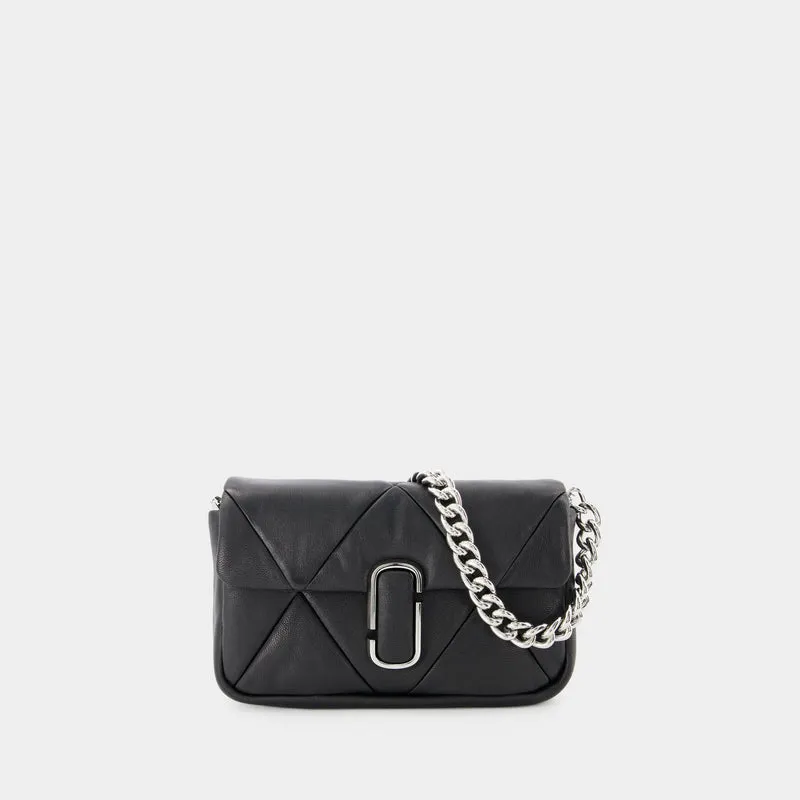 J Marc Diamond Hobo Bag - Marc Jacobs -  Black - Leather