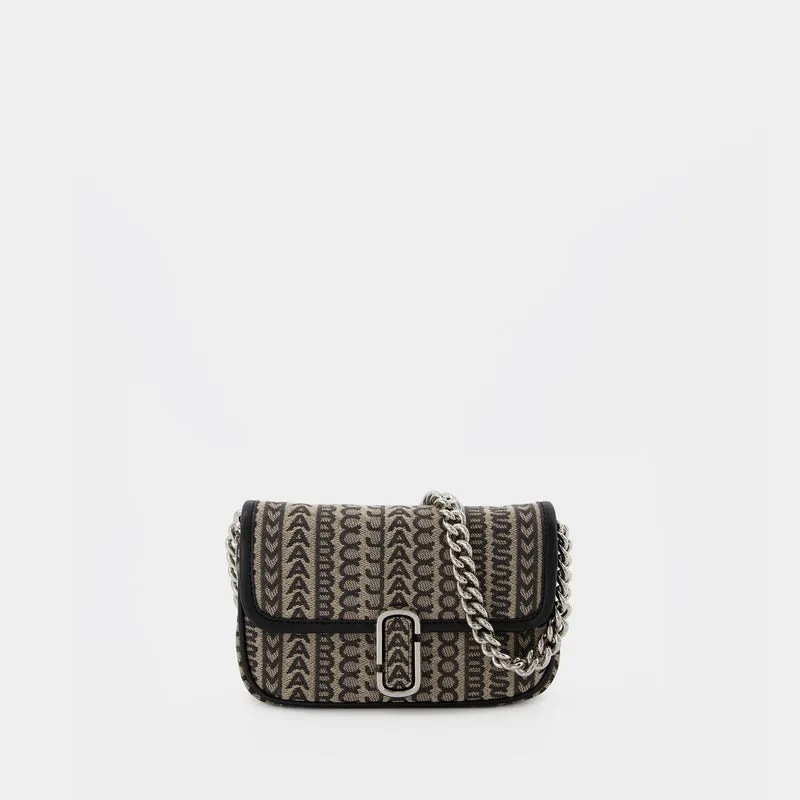 J Marc Mini Hobo Bag - Marc Jacobs - Beige Multi - Cotton