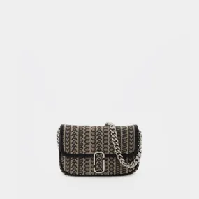 J Marc Mini Hobo Bag - Marc Jacobs - Beige Multi - Cotton