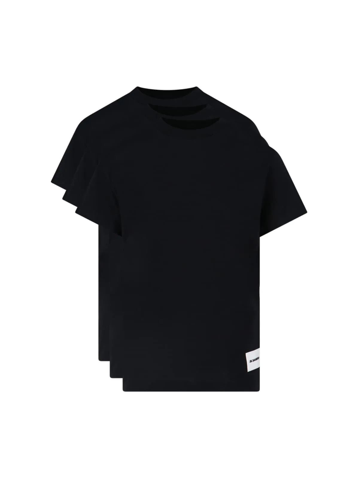 Jil Sander  |Crew Neck Unisex Cotton Short Sleeves Logo Designers