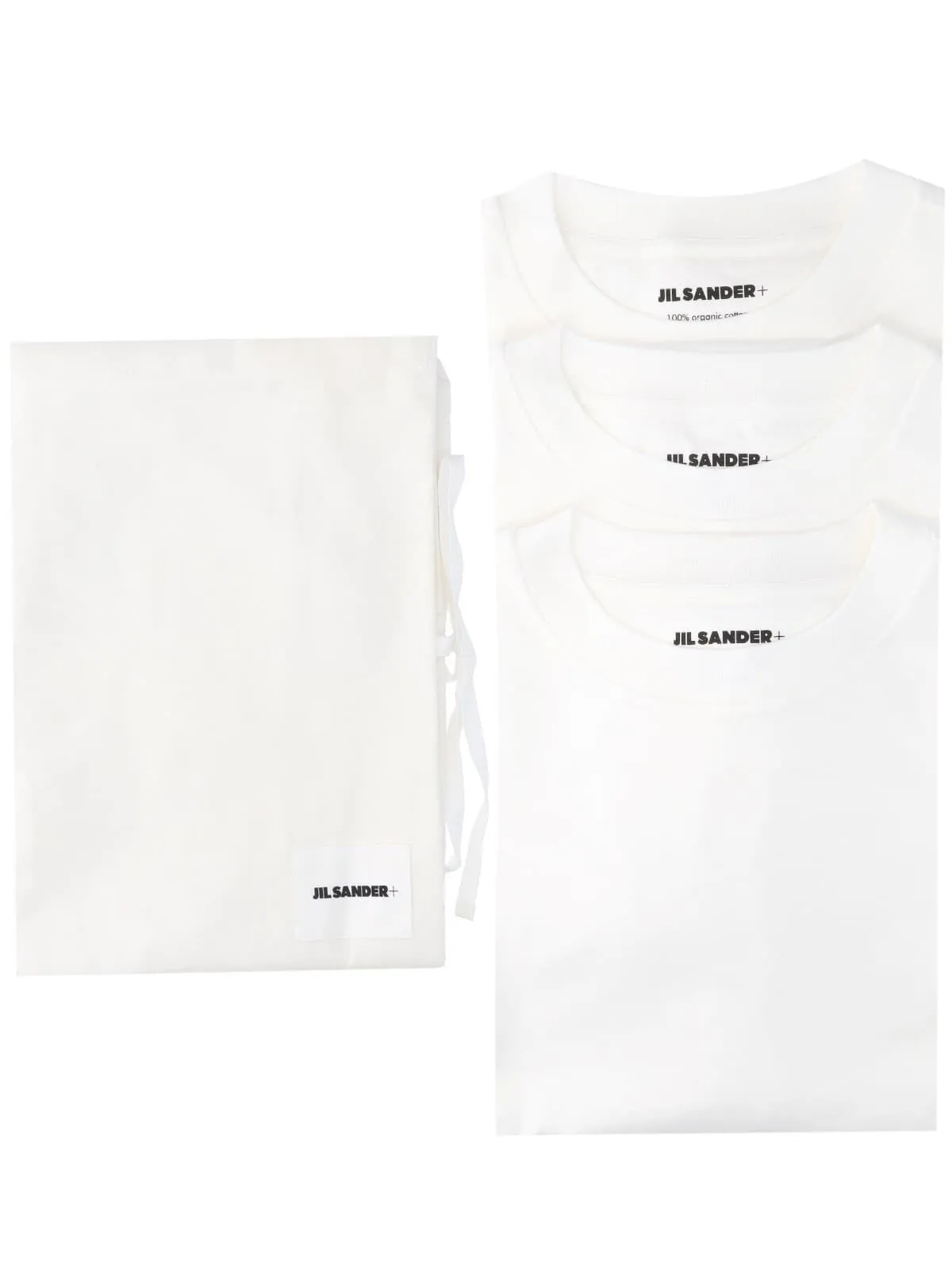 Jil Sander  |Crew Neck Unisex Cotton Short Sleeves Logo Designers