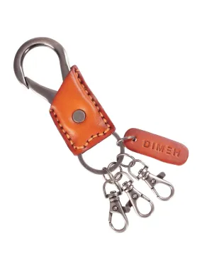 Leather Tan Keychain