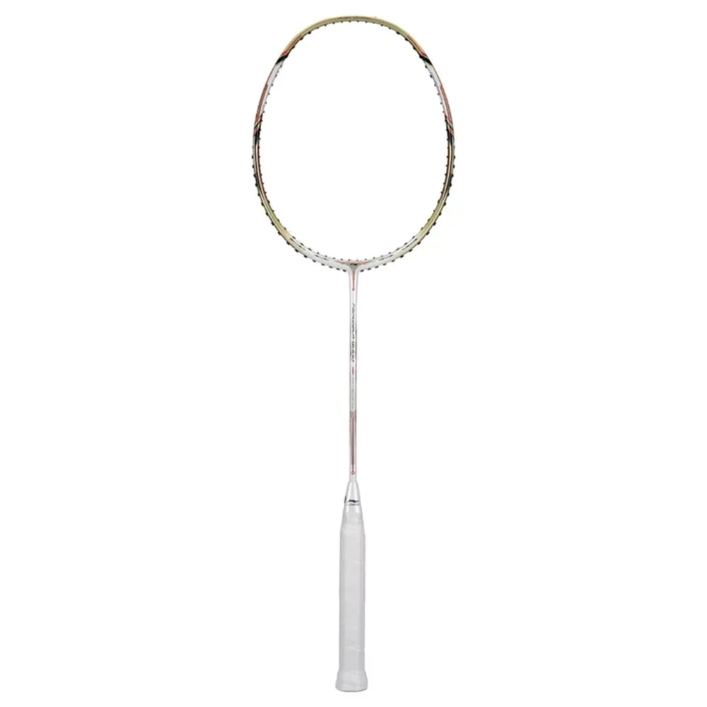 Li-Ning Aeronaut 9000 Unstrung Badminton Racquet (White/Gold)